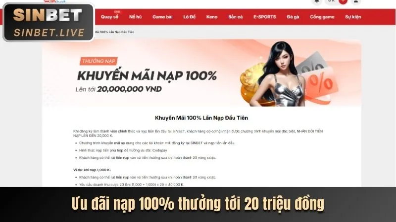 Ưu đãi độc quyền lucky 8 hiện đang mở